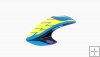 Kabina (Kanopa) Yellow/Blue/Black pro LOGO 480