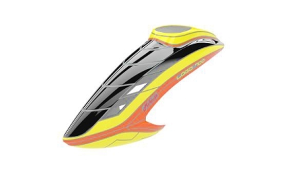 Kabina (Kanopa) pro LOGO 700 neon yellow/orange - Kliknutm na obrzek zavete